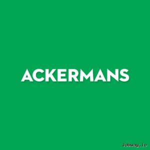 ACKERMANS looking for people. JOBS OPEN - APPLY HERE NOW!